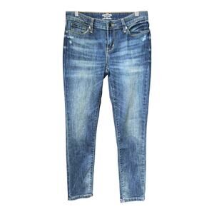 Levi Strauss Signature stretch Skinny Jeans Sz 3/4 Factory‎ Sample Rare Pre-Prod